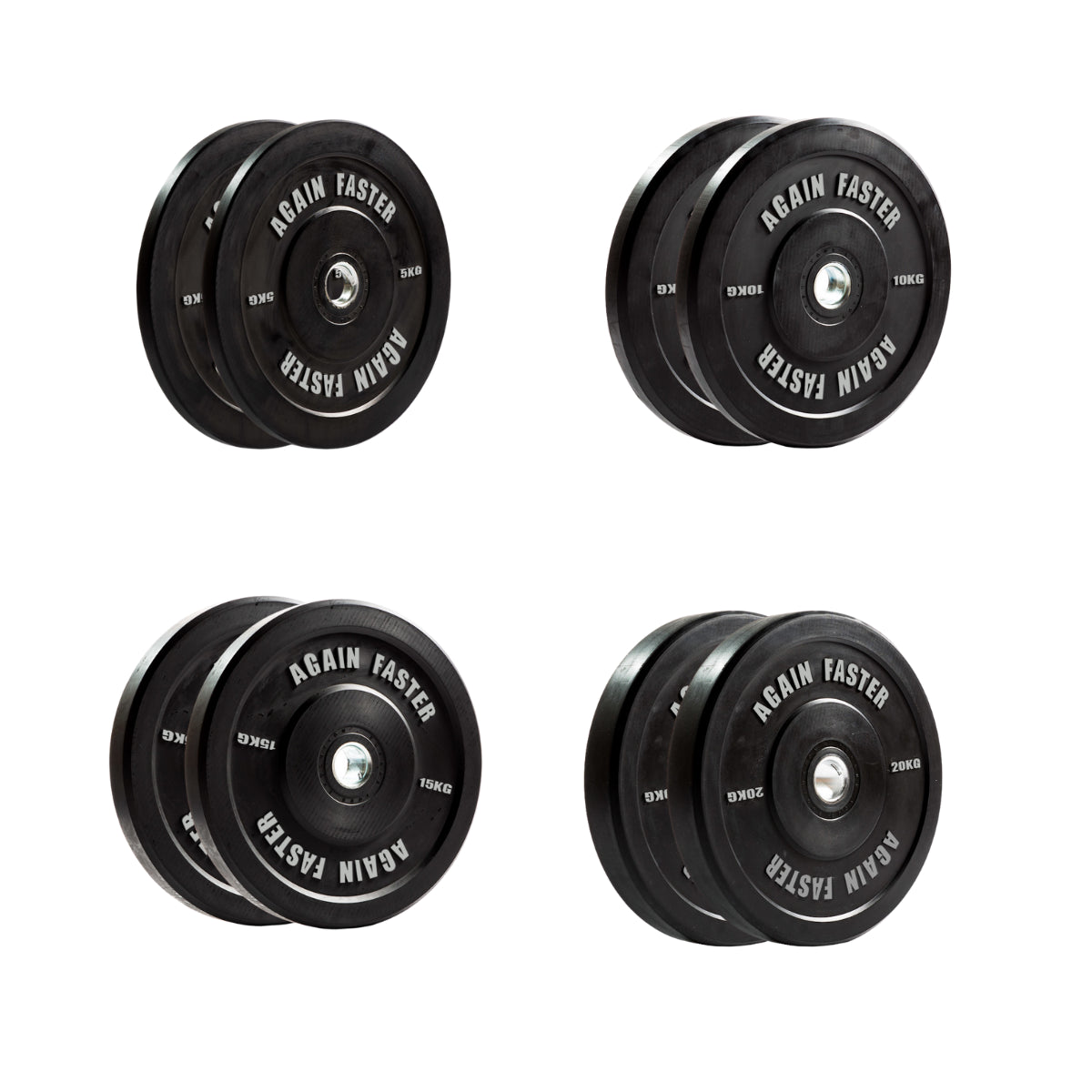 20kg Evolution Barbell + 100kg Virgin Bumper Plates Package