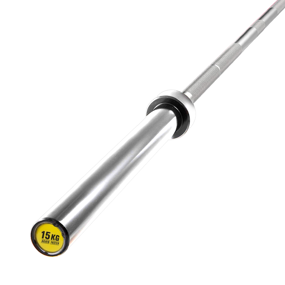 15kg Evolution Barbell + 100kg Virgin Bumper Plates Package