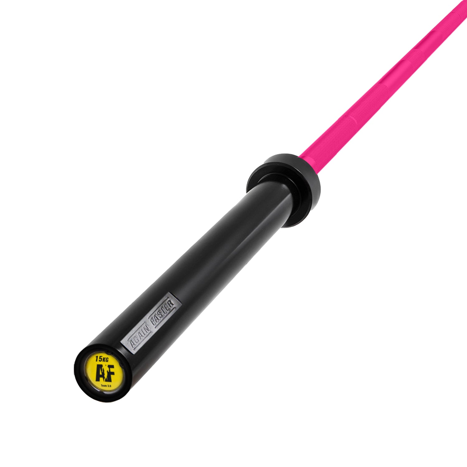 15kg Silver or Black Team Barbell + 90kg Camo Bumper Plates Package