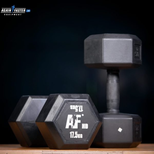 Dumbbells (Heavy Duty) Singles - 17.5Kg