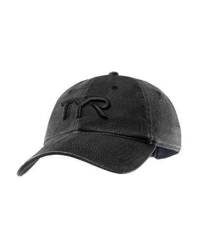 LOGO ADJUSTABLE CAP BLK/BLK Peaked cap