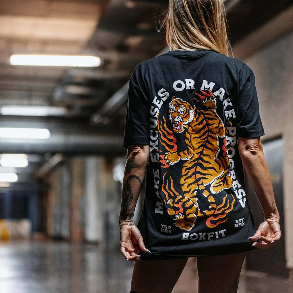 Make Excuses or Make Progress - Active Tee