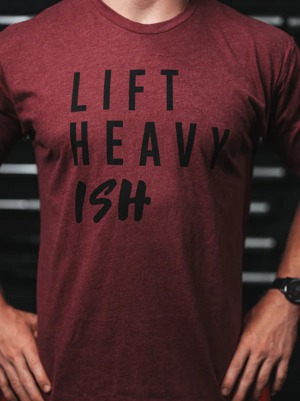 Maroon Lift Heavy Ish T-Shirt