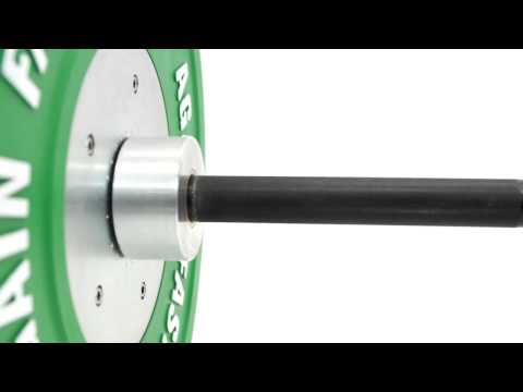 20kg Team Barbell + 90kg Camo Bumper Plates Package