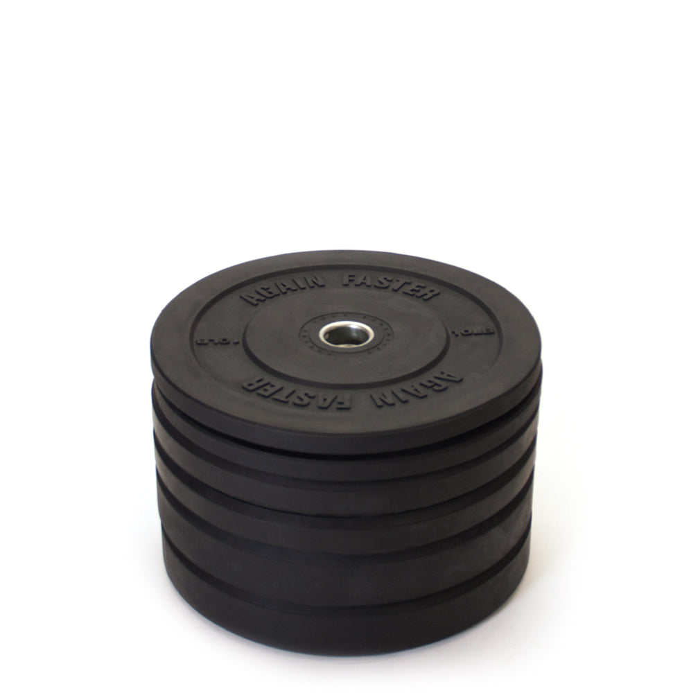 Again Faster Virgin Rubber Bumper Plates