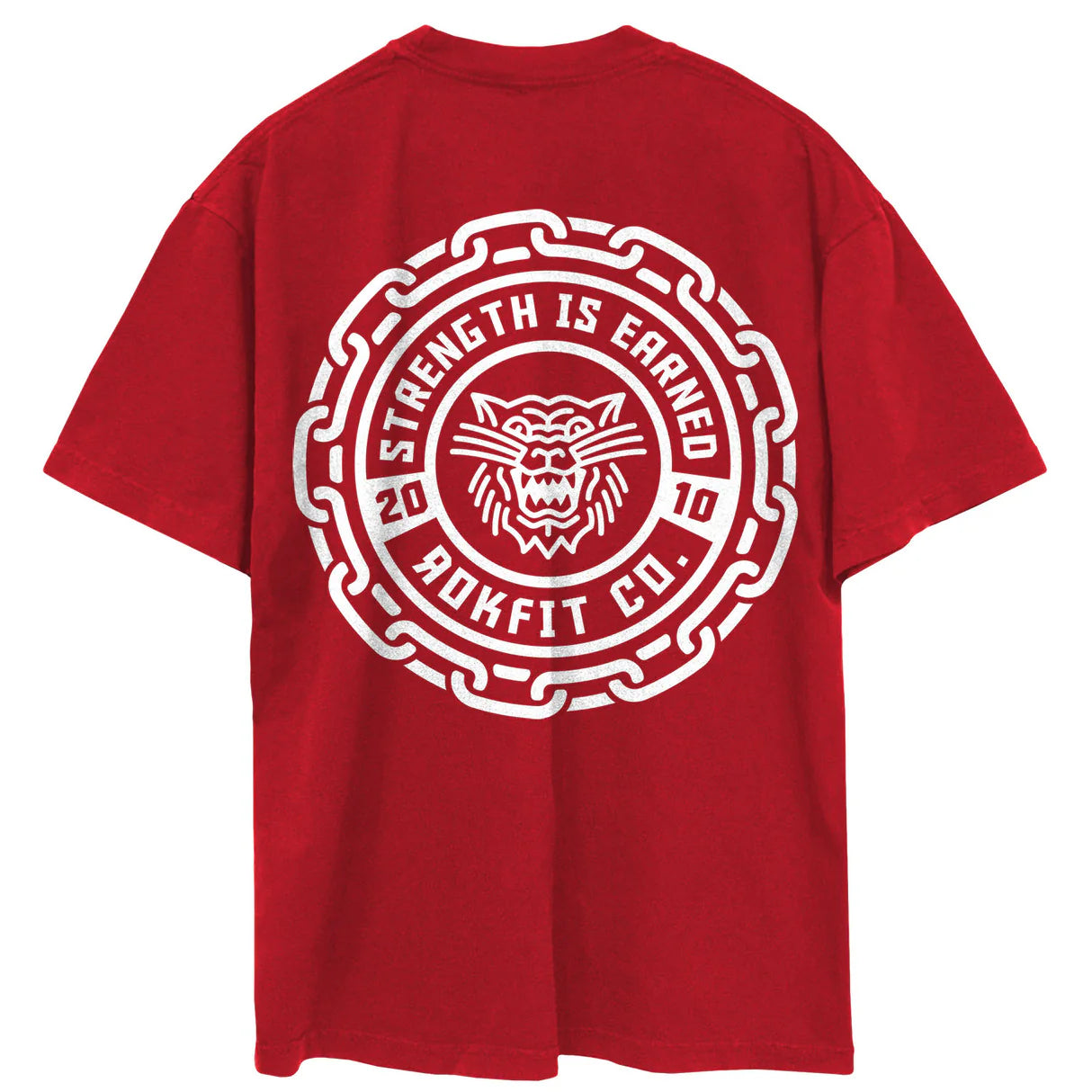 Strength Is Earned Badge - Street Tee